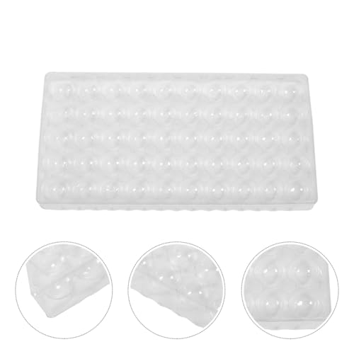 jojofuny Raffle Storage Box for Lottery Balls with Transparent Lid, Durable Number Balls Holder Organizer, 10-Compartment Large Capacity for Party Games, Events & Classroom Activities