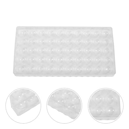 jojofuny Raffle Storage Box for Lottery Balls with Transparent Lid, Durable Number Balls Holder Organizer, 10-Compartment Large Capacity for Party Games, Events & Classroom Activities