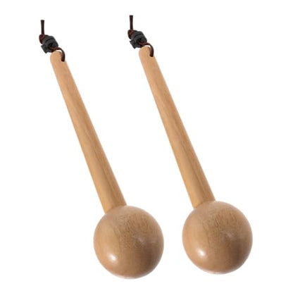 VICASKY 2Pcs Softball Glove Mallet Wooden Baseball Glove Shaping Tool for Youth Baseball Accessories Durable Non Slip Grip Extends Life of Gloves for Softball Catchers
