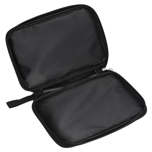M METERXITY Ping Pong Paddle Cover - Table Tennis Racket Case Bag Apply to Storage Organize (10.6 x 7 -Inch, Grey)