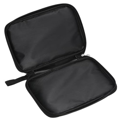 M METERXITY Ping Pong Paddle Cover - Table Tennis Racket Case Bag Apply to Storage Organize (10.6 x 7 -Inch, Grey)