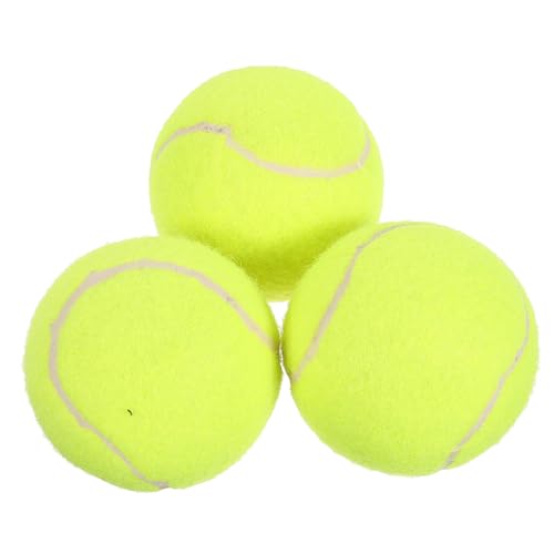 Abaodam 3Pcs Training Tennis Balls for Self Practice Professional Practice Balls for All Skill Levels Use for Beginners and Pros
