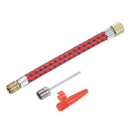 PATIKIL Ball Pump Needle, Pack of 5 Ball Inflator Pump Adapter Kit Inflation Needle Nozzle Hose Air Inflating Pin for Sports Balls Pump