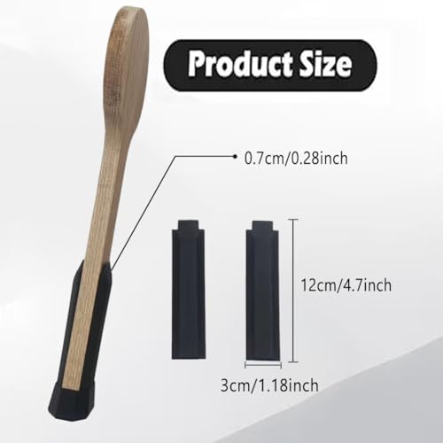 Pickleball Paddle Handle Cotton Cushion, 10-Pack, Extra Thick Replacement Accessories for Enhanced Comfort, Control, and Vibration Reduction, Black