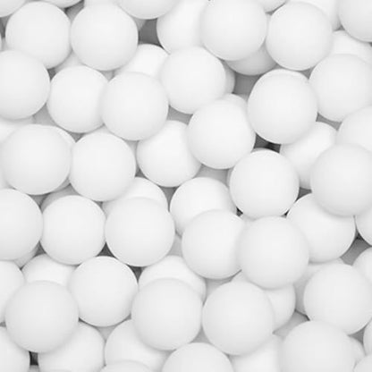 SUPVOX 10 Pcs High Elastic and Durable Table Tennis Balls (White) 50pcs Balls for Pong Balls for Table Tennis
