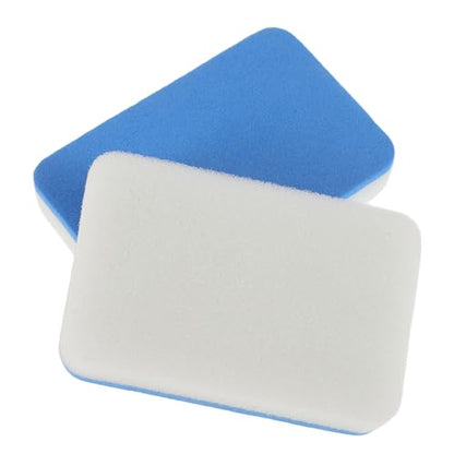 Yardwe 2pcs Table Tennis Paddle Cleaner Sponge Tool Portable Racket Cleaning Brush for Dirt Removal Soft Material for Safe Use Go Table Tennis Players