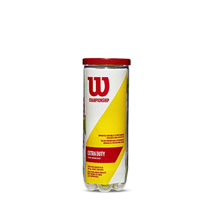 WILSON Championship Tennis Balls - size: 24 Can Case (72 Balls), style: Extra Duty