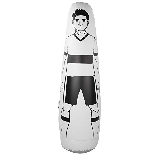 RiToEasysports Soccer Training Kick Defender, Portable Soccer Dummy Goalkeepr Inflatable Football Training for Football Practice Equipment