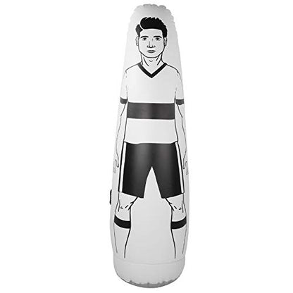RiToEasysports Soccer Training Kick Defender, Portable Soccer Dummy Goalkeepr Inflatable Football Training for Football Practice Equipment
