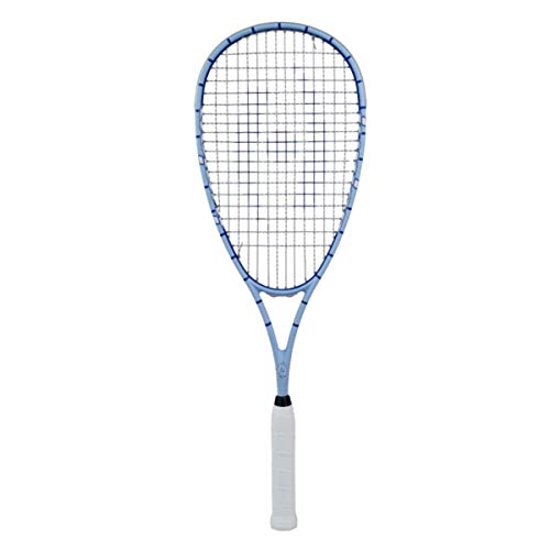 Harrow Junior Squash Racquet - color: Carolina/Royal Blue