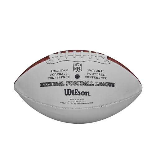 WILSON Autograph Footballs - size: Official, style: New NFL Autograph