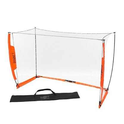 Bownet Portable Soccer Goal – Folding Pop Up Soccer Goal Net for Backyard Training & Practice, Durable Steel Frame, Easy Setup, Carry Bag Included - size: 4 x 6 ft