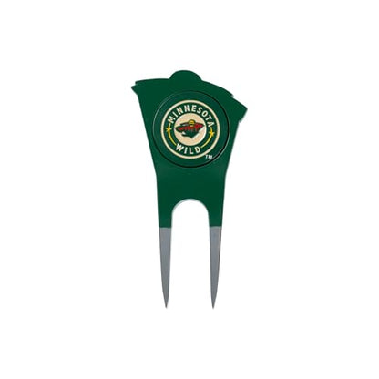 Team Golf NHL Minnesota Wild Shaped Divot Tool