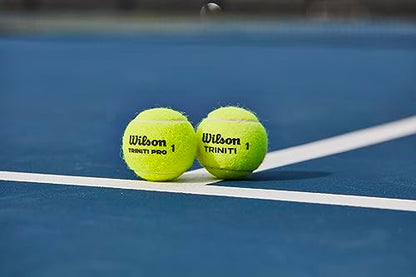 WILSON Triniti Pro Tennis Balls - 3 Balls, Yellow