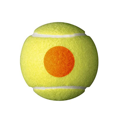Wilson Starter Tennis Balls - 3 balls - style: Starter Orange, Ages 9-10