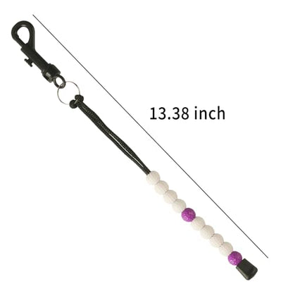1 Piece Golf Beads Score Counter with Clip, Golf Stroke Score Count Keeper Putting Score Counter for Referee Caddy Golfer