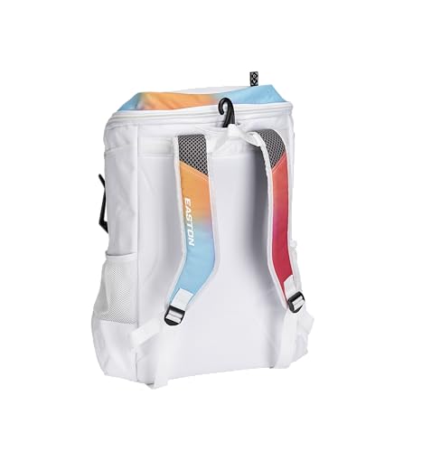 Easton | Ghost NX Backpack Equipment Bag | Adult | Fastpitch Softball | Team Logo Panel | Multiple Colors - color: Sunset