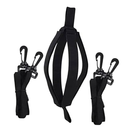 YARNOW 1set Volleyball Spike Trainer Strap Trainer for Hitting Practice and Jumping Drills for Ages Black