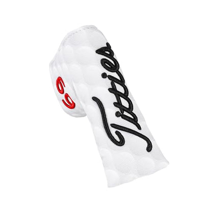 Funny Golf Head Covers - Barrel Style Driver Headcover, Fairway Wood 3 Wood and Hybrid, Putter Covers for Blade and Mallet with 3D Raised Embroidery - Unique Golf Gift & Accessories - size: BLADE