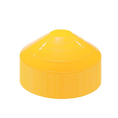 10/20/50 Pcs Agility Soccer Cones Portable Football Training Disc Cones Sports Cones for Drills, Field, Workout