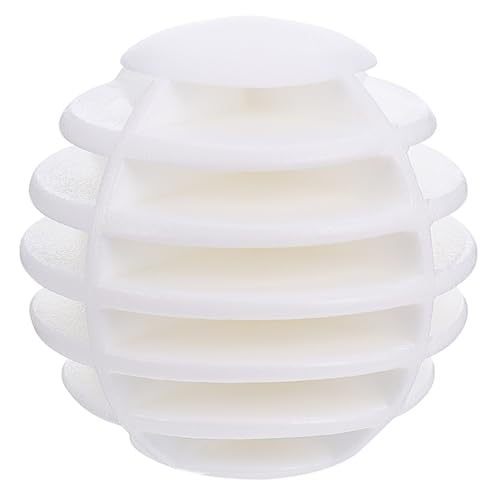 TOYANDONA 10pcs Indoor Stripe Golf Practice Balls White Pe Material Lightweight Training Balls for Indoor Swing and Putting Practice