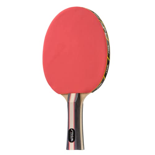 STIGA Performance 2 or 4 Player Table Tennis Set – USATT Approved Rackets and 3-Star Balls – 5-Ply Blade & Flared Handle – Perfect for Skill Development - style: 2 Player Set