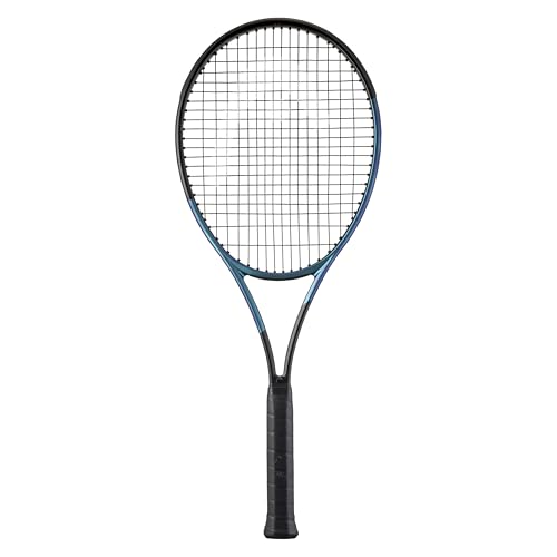HEAD Gravity MP 2025 Tennis Racquet - Advanced Players, Strung Mid Tension with Velocity 16G String - 4 1/4" Grip