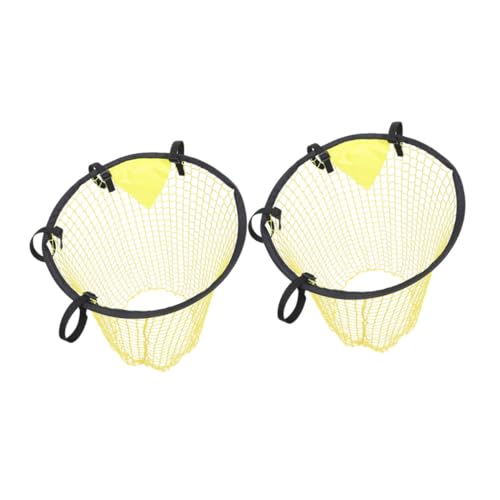 2pcs Youth Soccer Goal Target Net for Indoor and Backyard Training Portable Kicking Practice Net for Shooting Accuracy Football Training Equipment