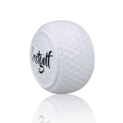 Youngy Flat Shaped Golf Ball Putting Training Aid Portable Golf Practice Ball Lightweight Golf Training Balls Accessories