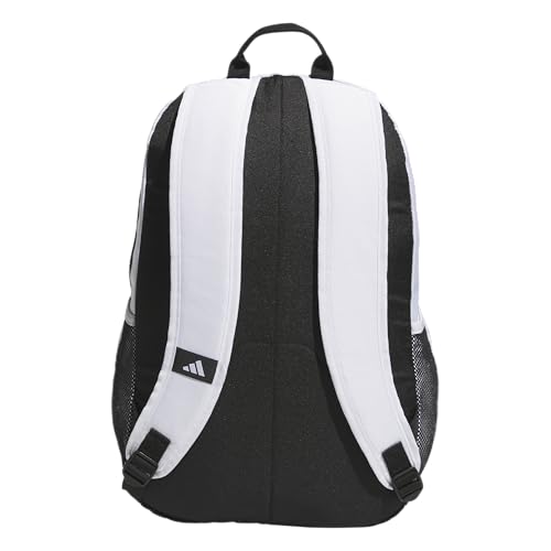 adidas Striker 3 Team Sports Backpack – Daypack for Sports Gym Travel, 36L - color: White/Black