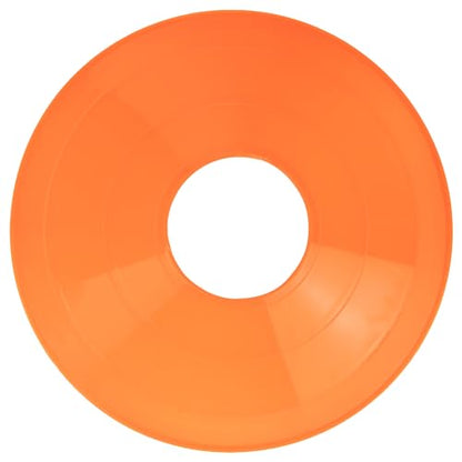 Champion Sports Set of 25 Orange Cones with Mesh Bag