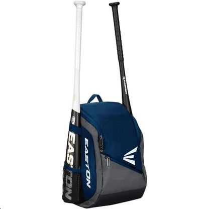 Easton | GAME READY Youth Backpack Equipment Bag | T-Ball / Rec / Travel | Baseball & Softball | Multiple Colors - color: Navy