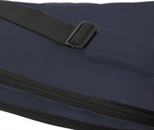 Tennis Bag Lightweight and Padded Tennis Rackets Cover with Adjustable Shoulder Strap - color: Dark Blue, size: 28"x11.5"