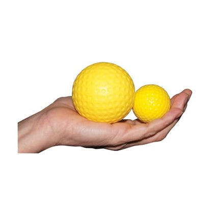 2.5 inch Diameter Ultra Skin Oversized Foam Golf Balls, Set of 6 Colors