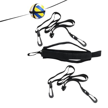 Volleyball Spike Trainer 1/5/10pcs Solo Training Aid Adjustable Volleyball Practice Equipment to Serve Set Spiking for Beginner for Beginners Solo Training - size: 10pcs