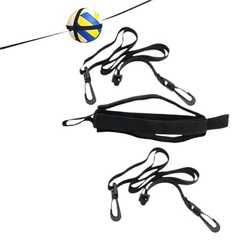 1/5/10pcs Solo Training Aid Adjustable Volleyball Practice Equipment to Serve Set Spiking for Beginner - size: 1pcs