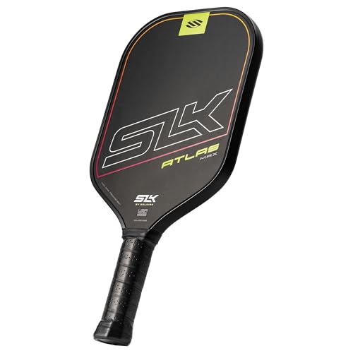 Selkirk Sport Atlas Raw Carbon Fiber Pickleball Paddles | Midweight Pickleball Paddle with Polymer Honeycomb Core | USAPA Approved Carbon Fiber Face for Spin and Control