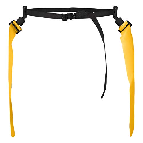 CHAMPRO unisex adult "Pop" Six Quick Down Pop Football Flag Belt - color: Gold