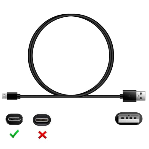 eeTao 5V AC/DC Adapter + Micro USB Charging Cable Compatible with ‎Pumteck AP1-P Electric Ball Pump Smart Air Pump Volleyball Basketball Inflator Football Soccer Ball Air Pump (Not fit other model)