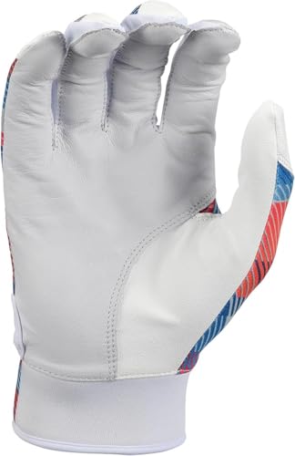 Easton | Moxie Batting Gloves | T-Ball/Baseball/Softball | Multiple Colors - color: USA, style: Youth Medium
