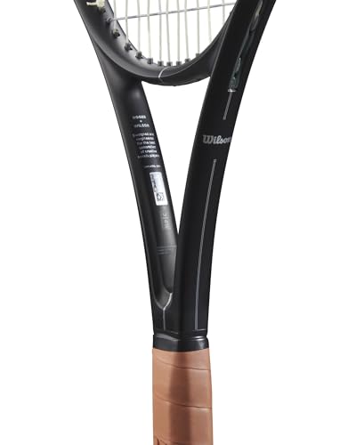 Wilson RF 01 Performance Tennis Racket - Strung with Sensation 16 Natural at Mid Range Tension - size: Grip Size 3 - 4 3/8"