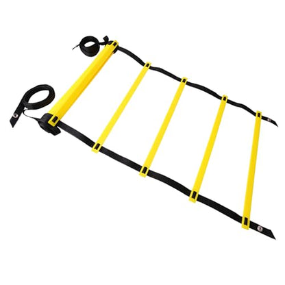 Agility Ladder, Agility Training Equipment, Soccer Training Equipment, Footwork Exercise Ladder Improving Coordination Obstacle Speed Fitness Training Ladder