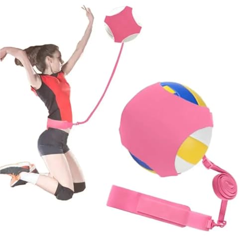 2set Elasticity Volleyball Training Kit Improves Dribbling Skills Soccer Aid Spike Trainer Adjustable