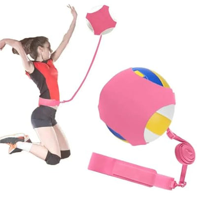 2set Elasticity Volleyball Training Kit Improves Dribbling Skills Soccer Aid Spike Trainer Adjustable