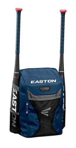 Easton | FUTURE LEGEND Backpack Equipment Bag | Baseball/Softball | T-Ball/Rec/Travel | Multiple Styles - color: Navy