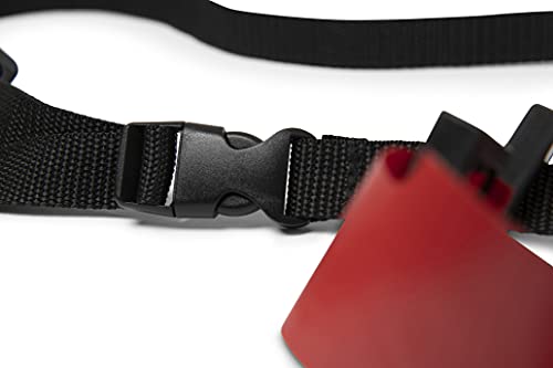 Champro Quick-Down Pop Football Flag Belt - color: Scarlet
