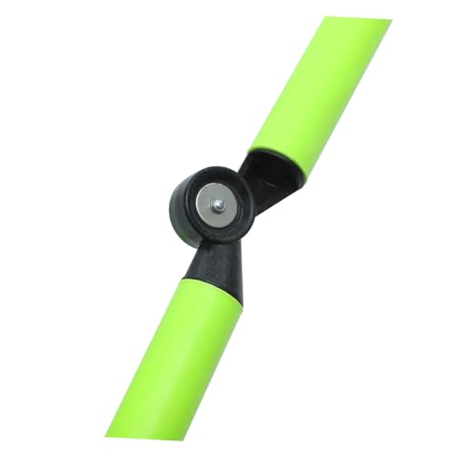 UPKOCH 2Pcs Folding Soccer Training Poles Reusable Agility Rods for Outdoor Basketball and Football Drills Durable and Design for Speed Development