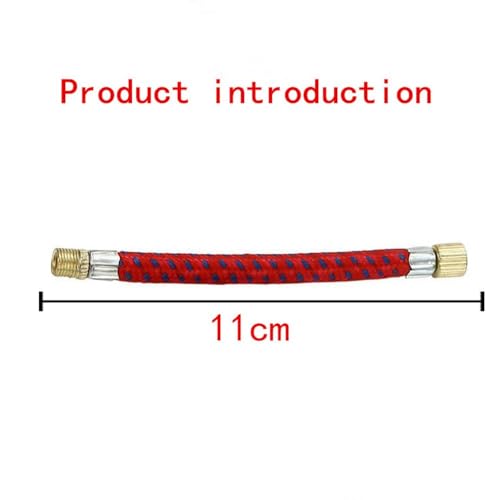 Ball Pump Kit with Flexible Hose and Needles, Compact Hand Inflator for Basketball Soccer Football Volleyball, Portable Use