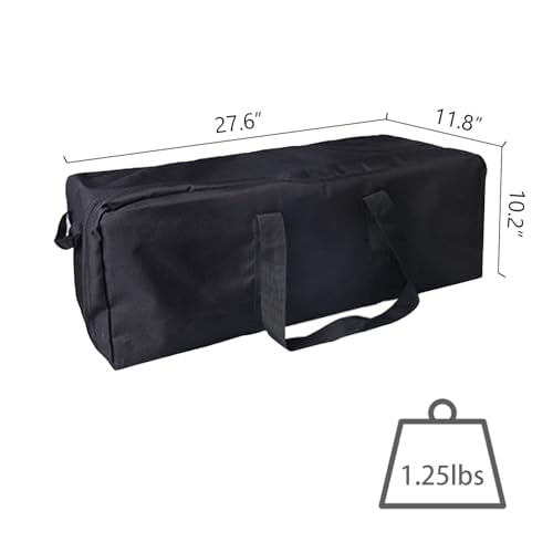 Portable Foldable Lightweight Luggage Heavy Duty Sports Storage Bag Travel Duffle Bag for Hiking, Camping & Gym Equipment Bag for Team Coaches (27.6 * 11.8 * 10.2 inches) - size: 27.6 * 11.8 * 10.2 inches