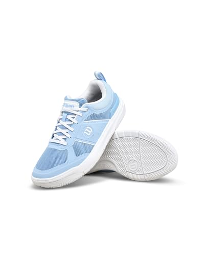 Wilson Pickle Pro - color: Airy Blue/Airy Blue/White, size: 7.5